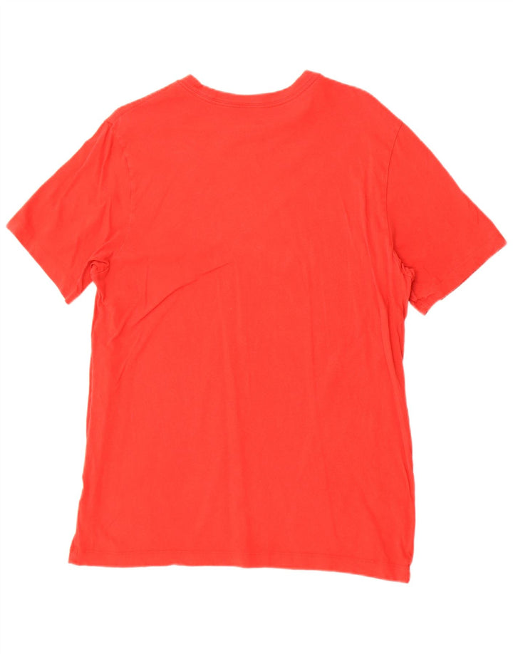 Nike Camiseta gráfica para hombre, parte superior mediana roja