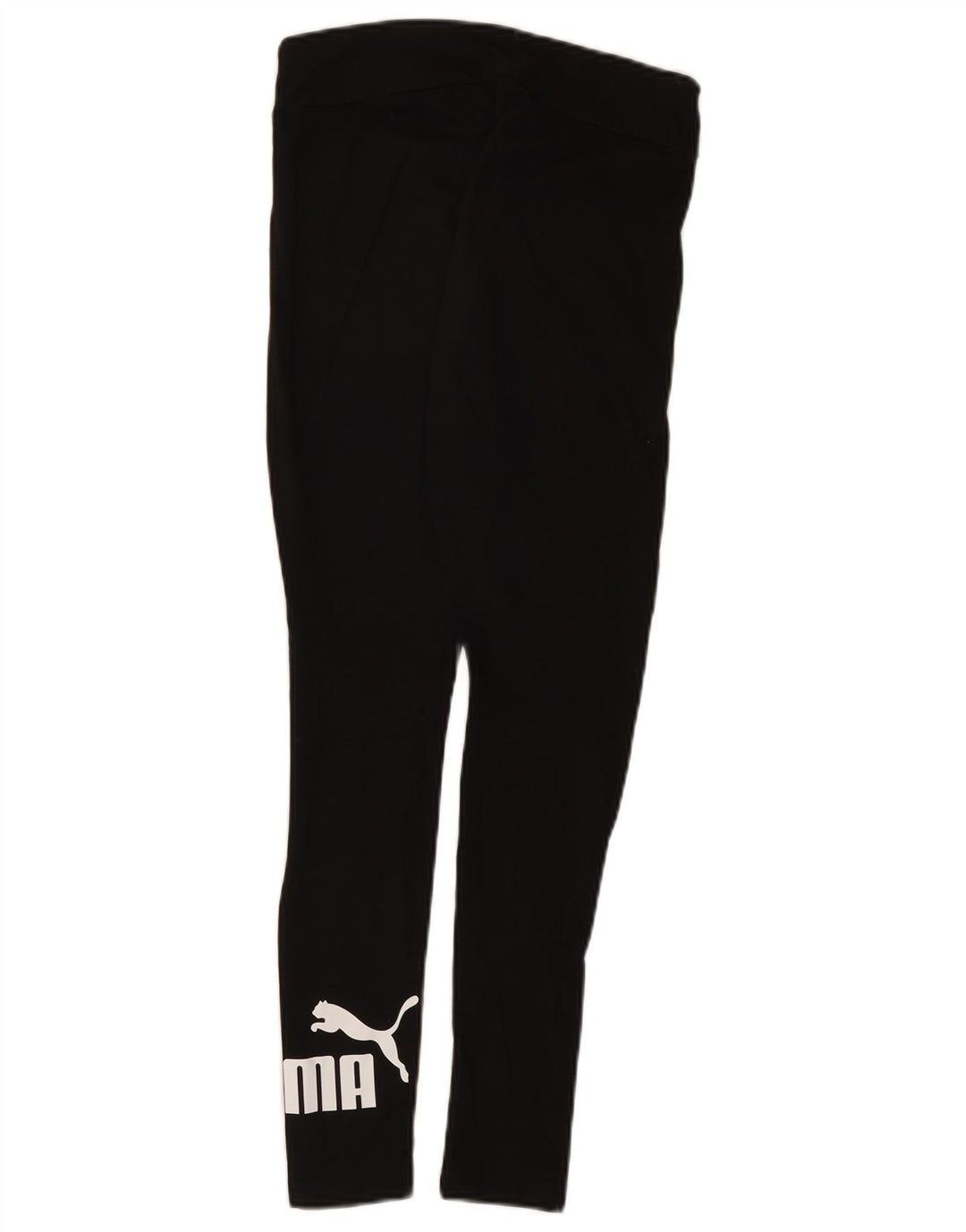 Puma Leggings gráficos para mujer UK 8 Small Algodón negro
