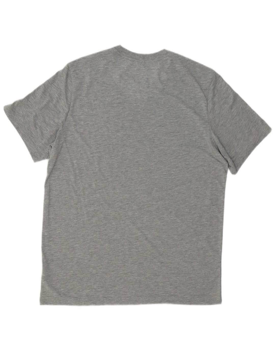 NIKE Camiseta gráfica Dri Fit para hombre Top poliéster gris grande