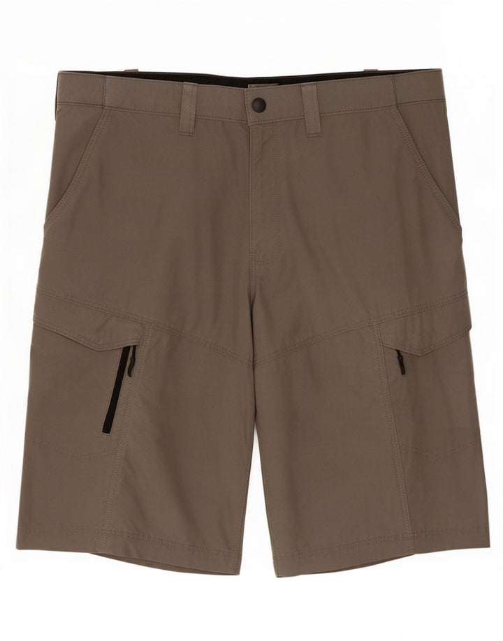 Marks & Spencer Pantalones Cortos Cargo para Hombre Grande W36 Algodón Gris