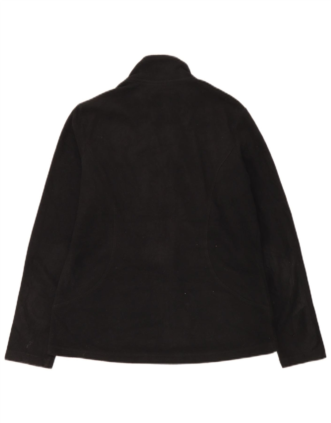 Marks & Spencer Chaqueta polar para mujer UK 12 Mediana Poliéster negro