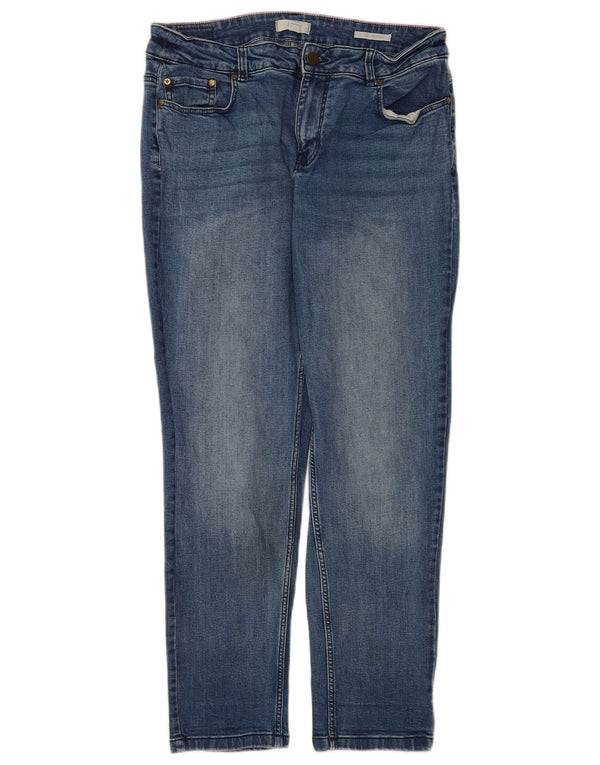 Vaqueros rectos para mujer Joules Girlfriend UK 12 Medium W30 L28 Algodón azul