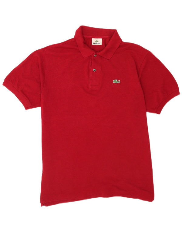 Polo Lacoste para hombre talla 5 grande algodón rojo
