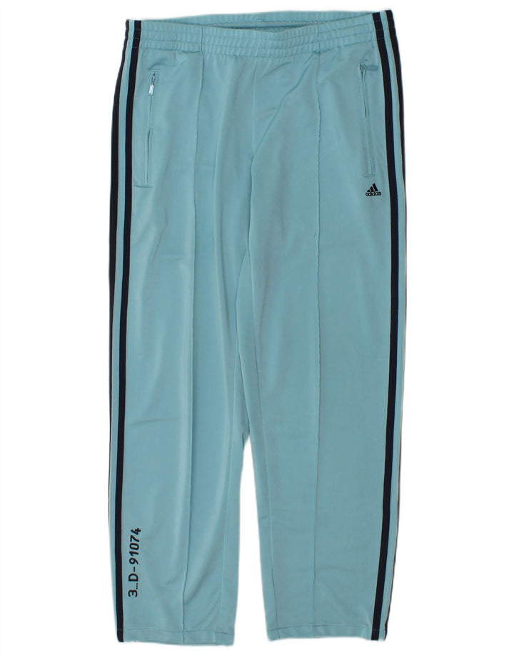 Adidas - Pantalones de chándal para mujer, talla 40, color azul medio