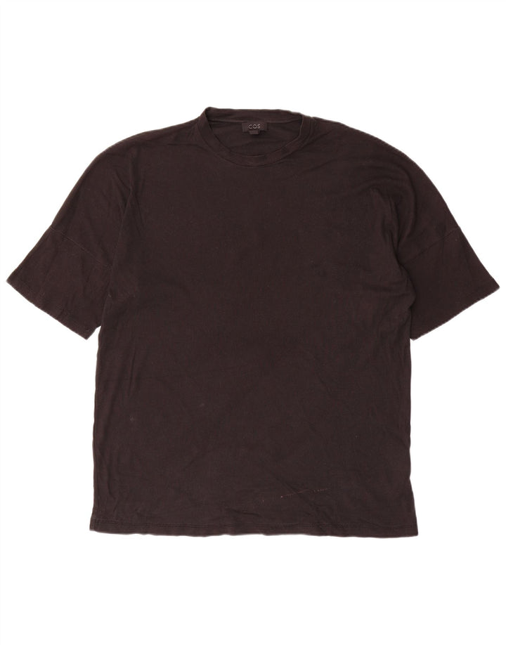 Cos camiseta para hombre Top mediano algodón negro