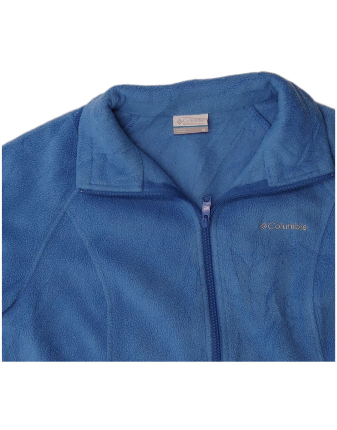 Chaqueta polar COLUMBIA para mujer UK 44 Poliéster azul medio
