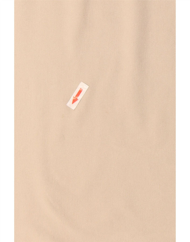 Kappa Polo de manga larga para hombre, talla grande, color beige