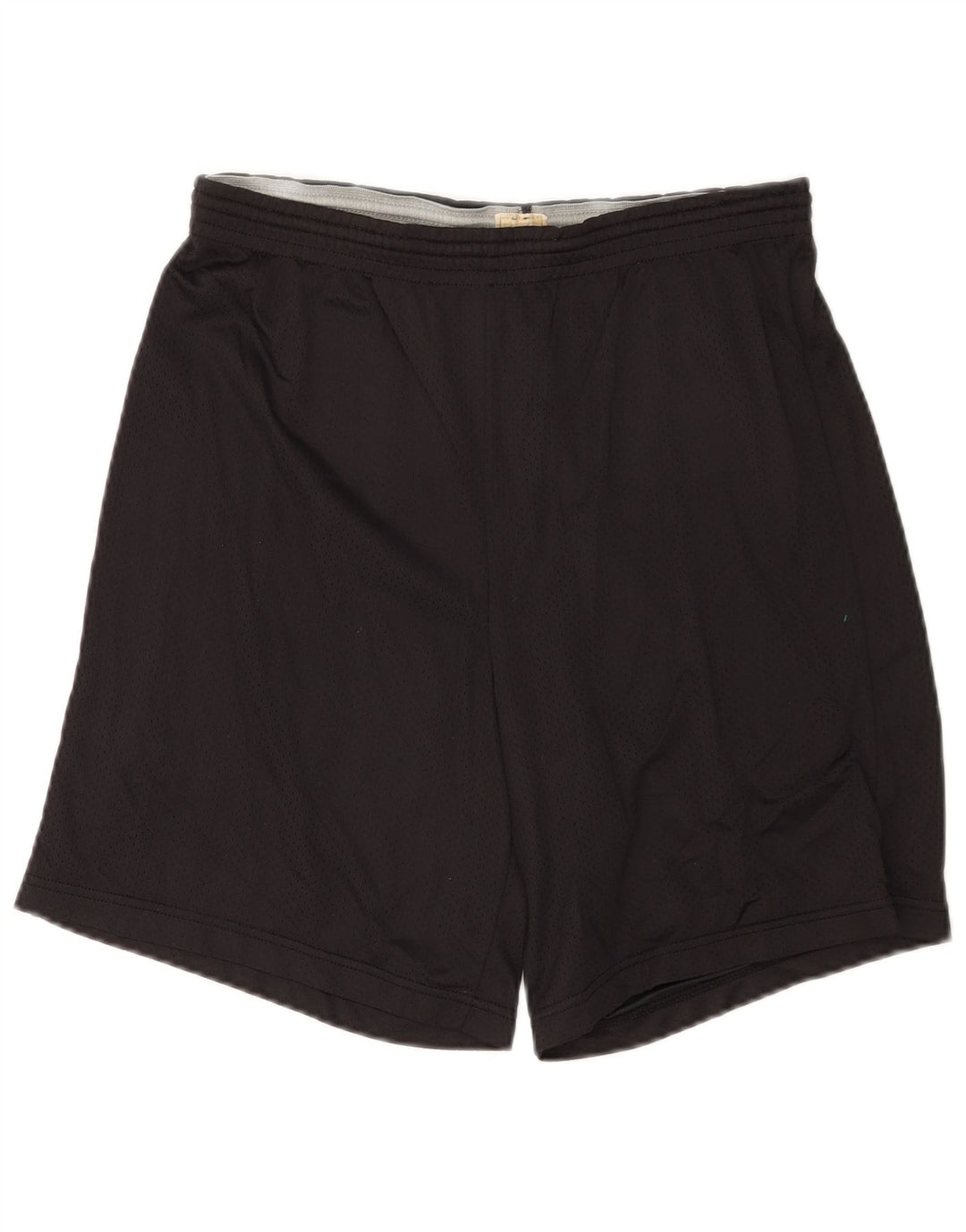 Champion Pantalones Cortos Deportivos Para Hombre Nylon Negro Mediano