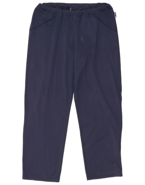 Champion Pantalones de chándal para mujer ES 40 XL Poliéster azul marino