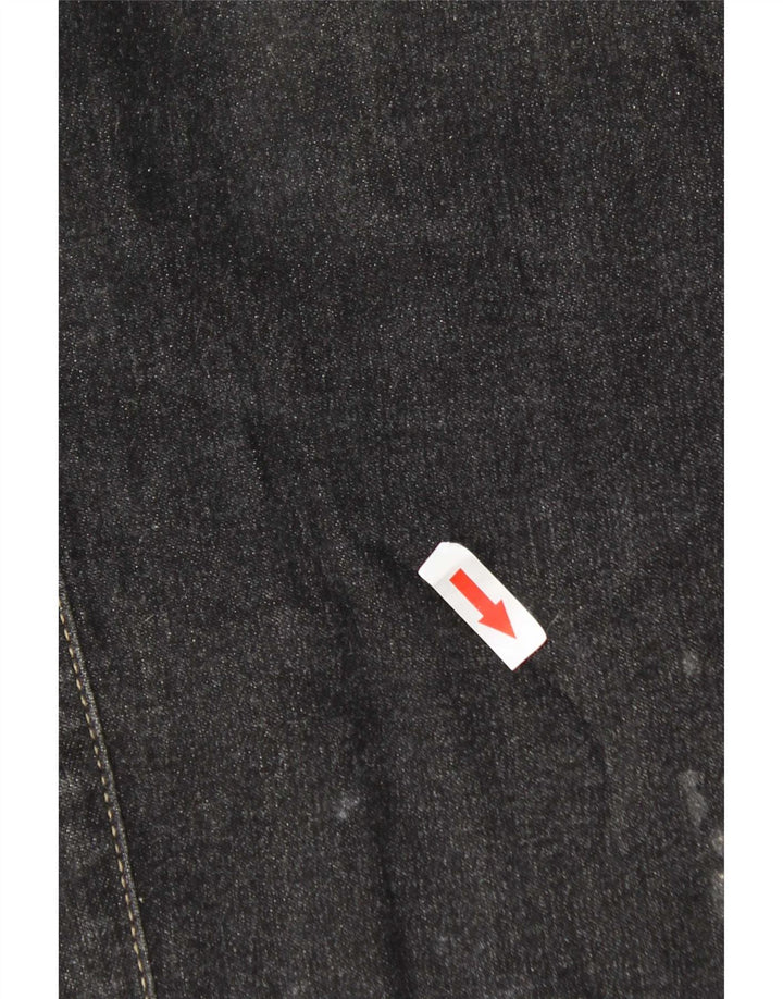 Armani Hombre Zathan Vaqueros Rectos W33 L28 Algodón Gris