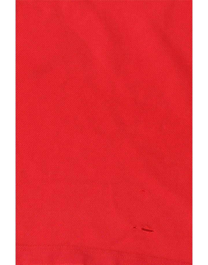 Polo Tommy Hilfiger Hombre Algodón Rojo Medio