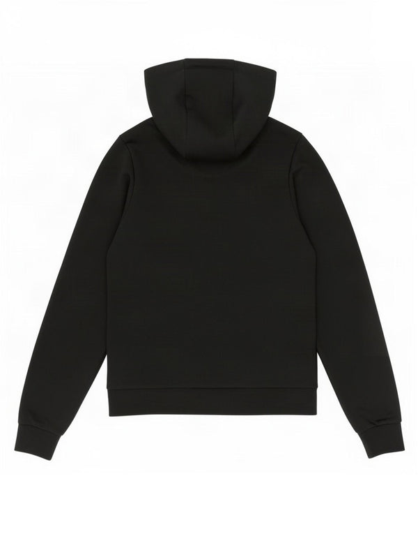 Ellesse Womens Zip Hoodie Sweater UK 8 Small Black Colourblock Polyester