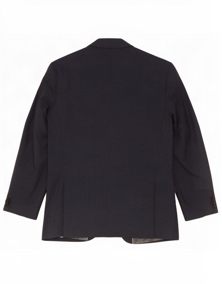 Hugo Boss Chaqueta Blazer de 2 Botones para Hombre UK 52 XL Lana Azul Marino