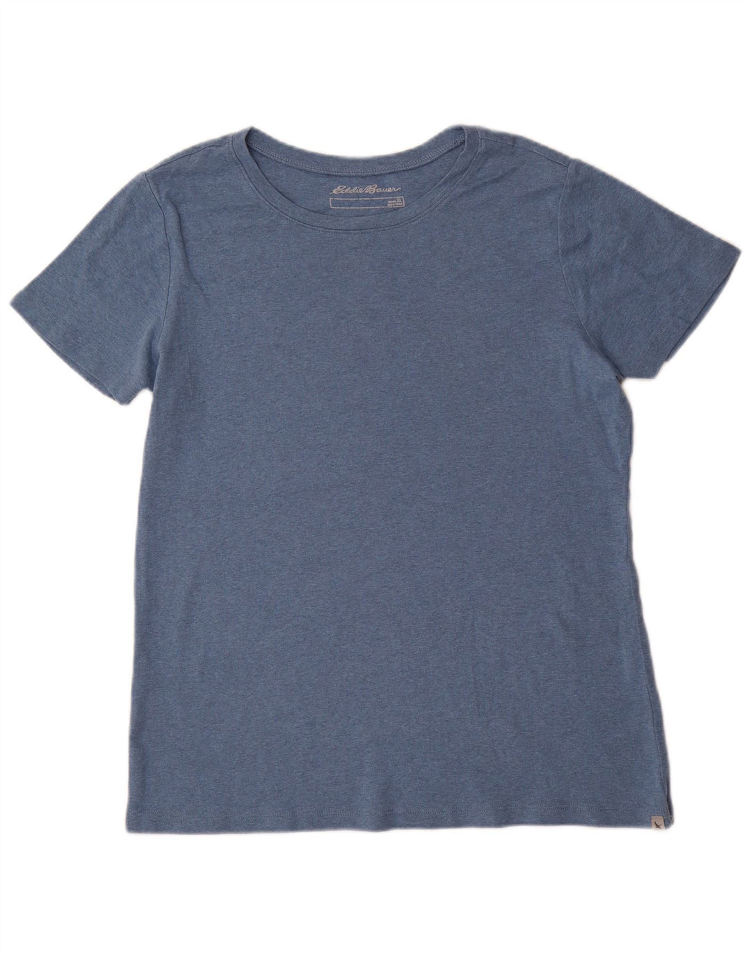 EDDIE BAUER Camiseta Mujer Top UK 40 XL Algodón Azul
