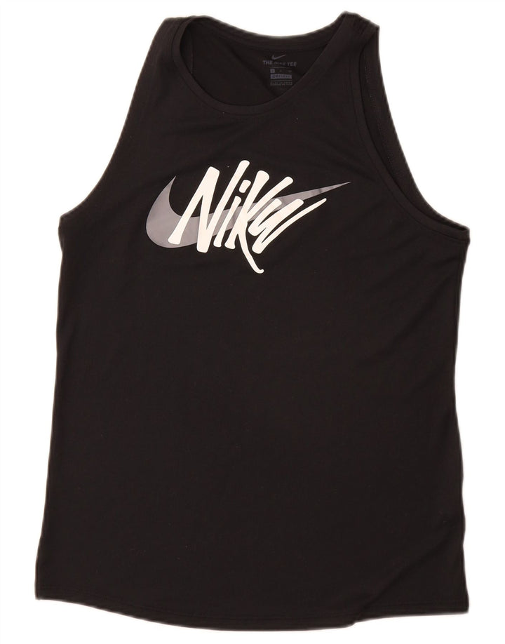 Nike - Camiseta sin mangas para mujer, talla S, color negro