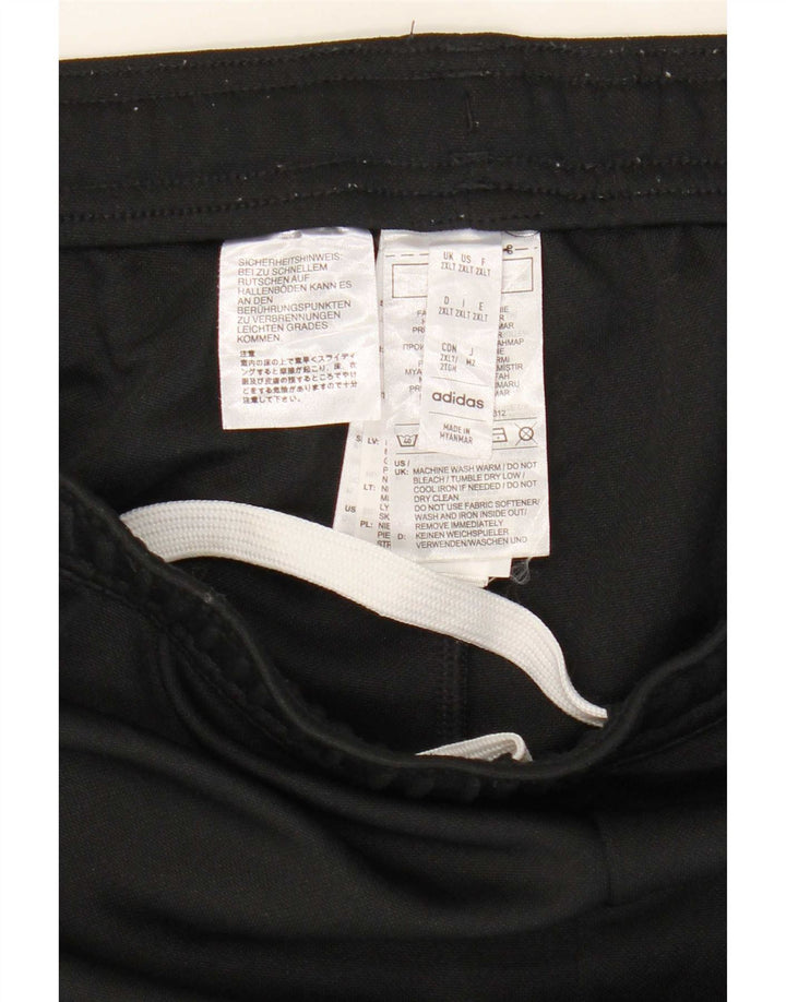 Adidas Pantalones de chándal para hombre 2XL Negro Poliéster