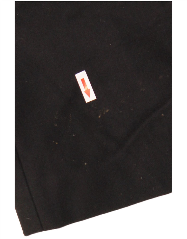 Cos Abrigo con capucha para mujer EU 36 Small Black Wool