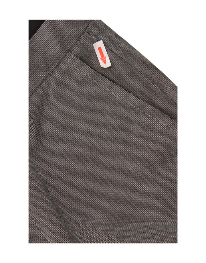 BONOBOS Pantalones informales ajustados para hombre W31 L30 Algodón gris