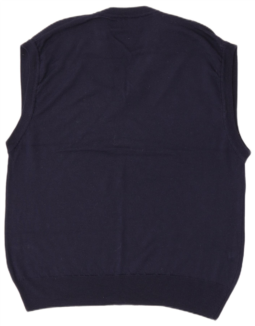 Polo Norte Hombre Chaleco Tank Top XL Lana Azul Marino