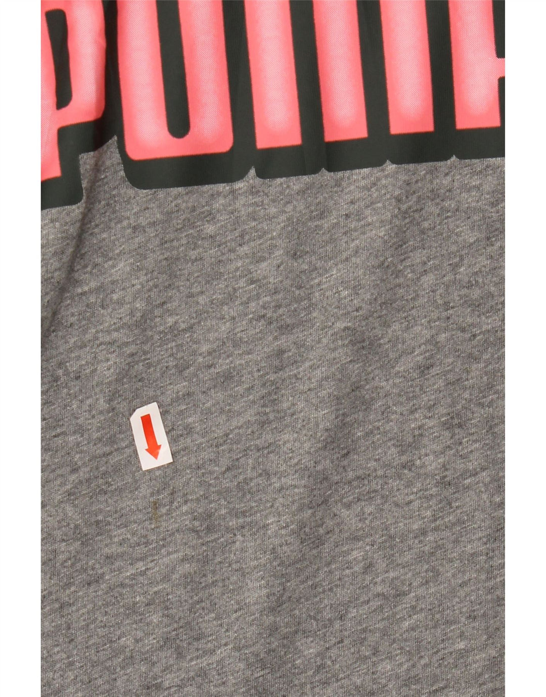 PUMA Camiseta gráfica para hombre Top grande gris