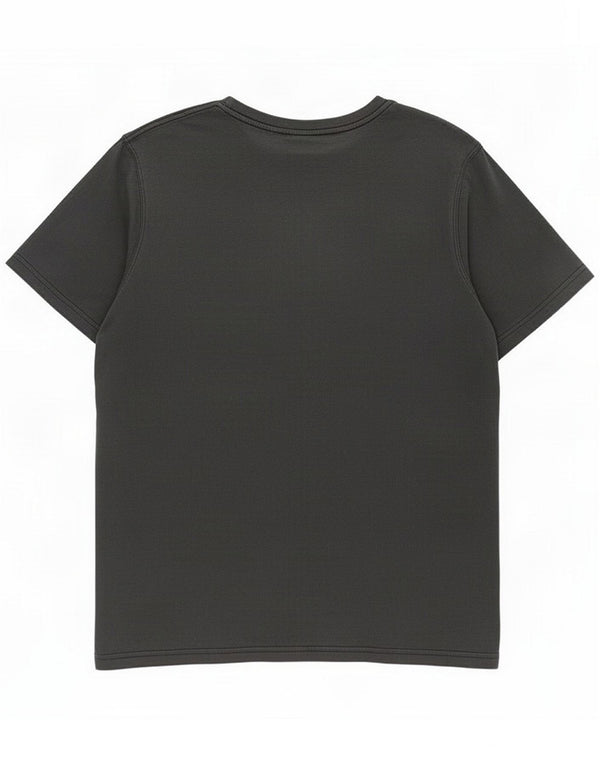 Animal Mens Graphic T-Shirt Top Large Black Cotton
