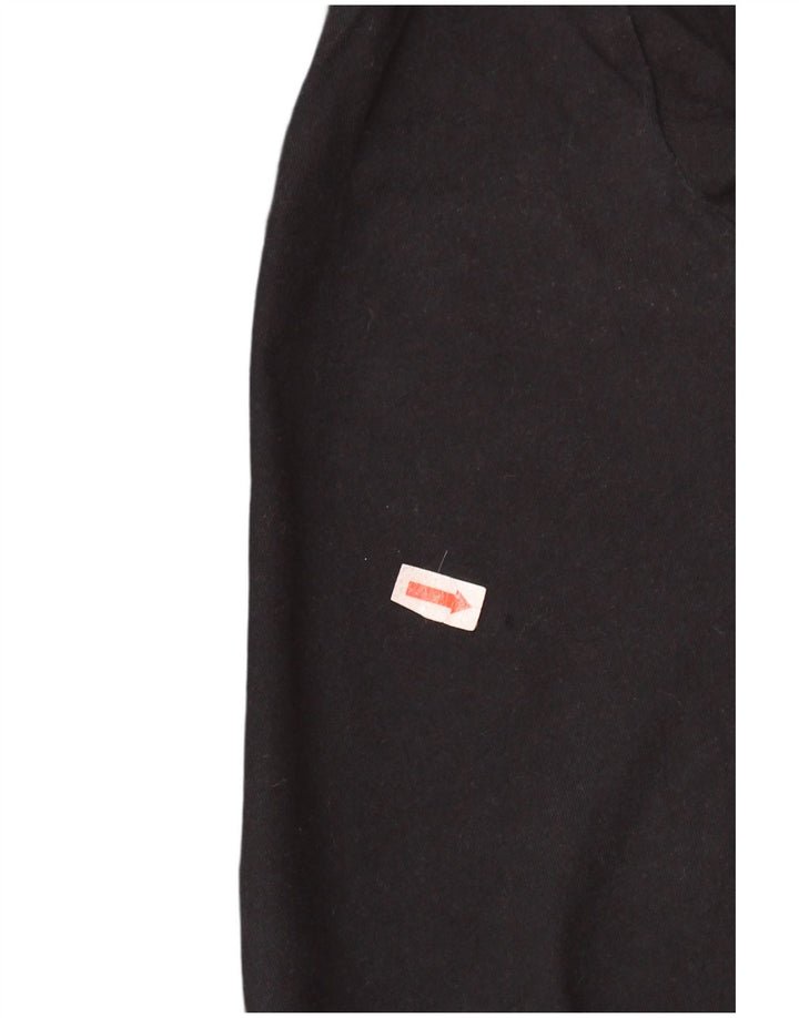 ADIDAS Camiseta gráfica para mujer Top UK 8/10 Small Black Cotton