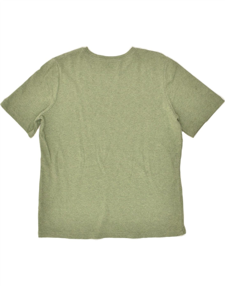 L.L.BEAN Womens T-Shirt Top UK 16 Large Green Cotton | Vintage L.L.Bean | Thrift | Second-Hand L.L.Bean | Used Clothing | Messina Hembry 