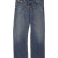 Diesel Vaqueros Rectos Hombre W36 L32 Algodón Azul