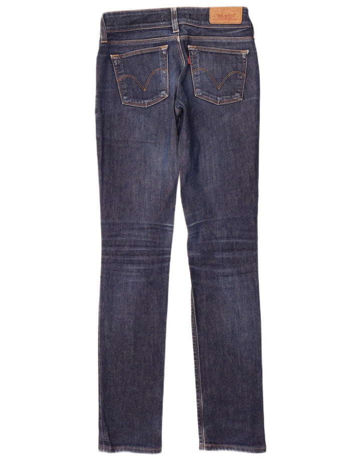 Levi's Mujer 571 Slim Jeans W27 L34 Algodón Azul
