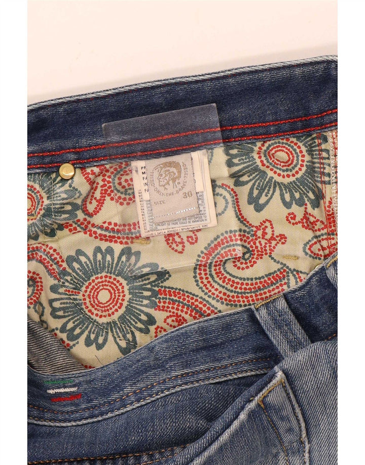 Diesel Vaqueros Rectos Lugger Para Hombre W30 L34 Algodón Azul