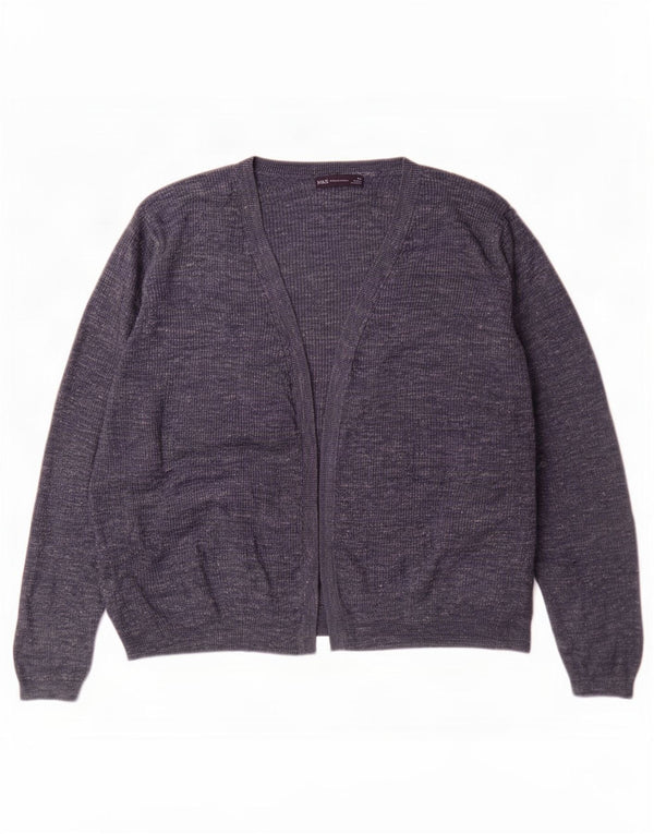Marks & Spencer Suéter tipo cárdigan extragrande para mujer UK 40 XL Azul moteado