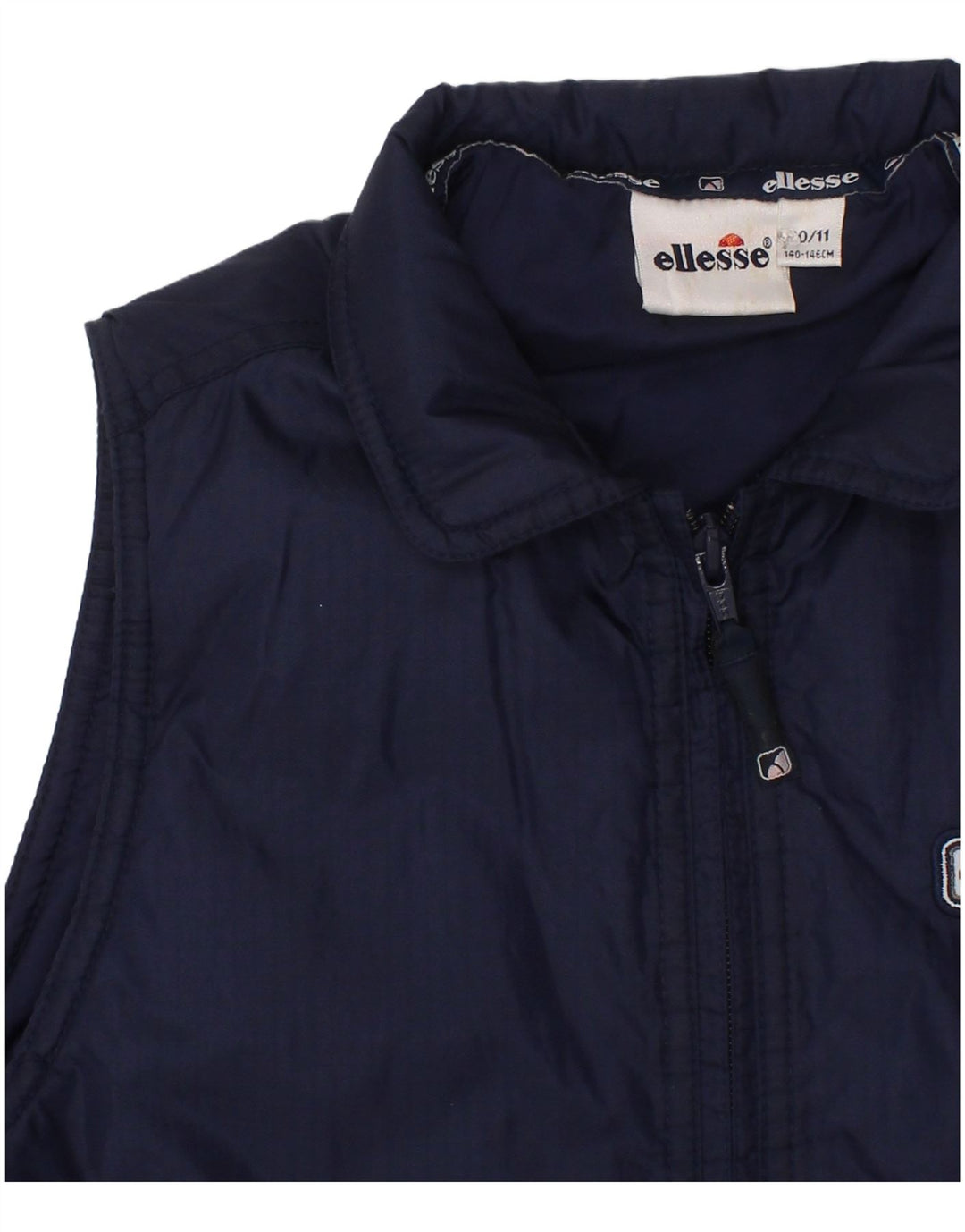 Ellesse Chaleco acolchado para niño 10-11 años Azul marino Poliéster