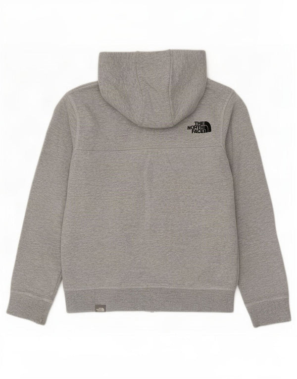 The North Face Sudadera con capucha y cremallera para niña 10-11 años Gris medio moteado