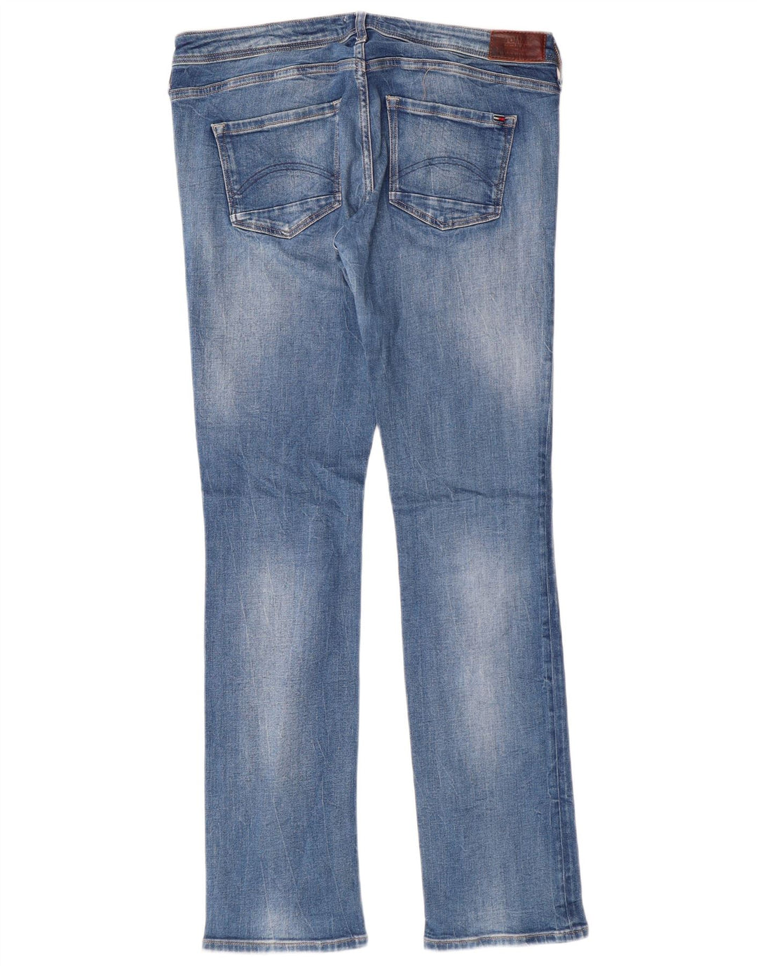 Tommy Hilfiger Vaqueros Slim Elásticos Para Mujer W31 L32 Clásico De Algodón Azul