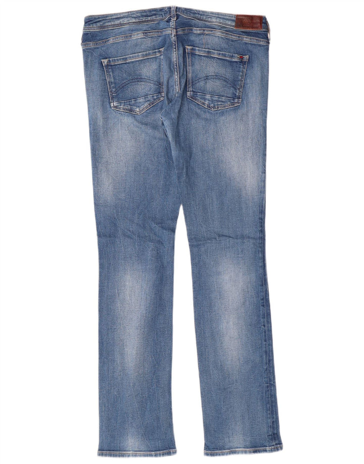 Tommy Hilfiger Vaqueros Slim Elásticos Para Mujer W31 L32 Clásico De Algodón Azul