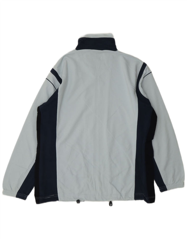 ASICS Hombre Chándal Top Chaqueta Azul Medio Colorblock