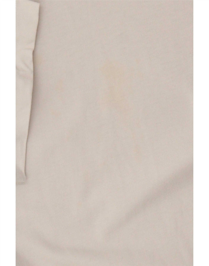 Jordan - Camiseta gráfica para hombre, talla pequeña, algodón blanco
