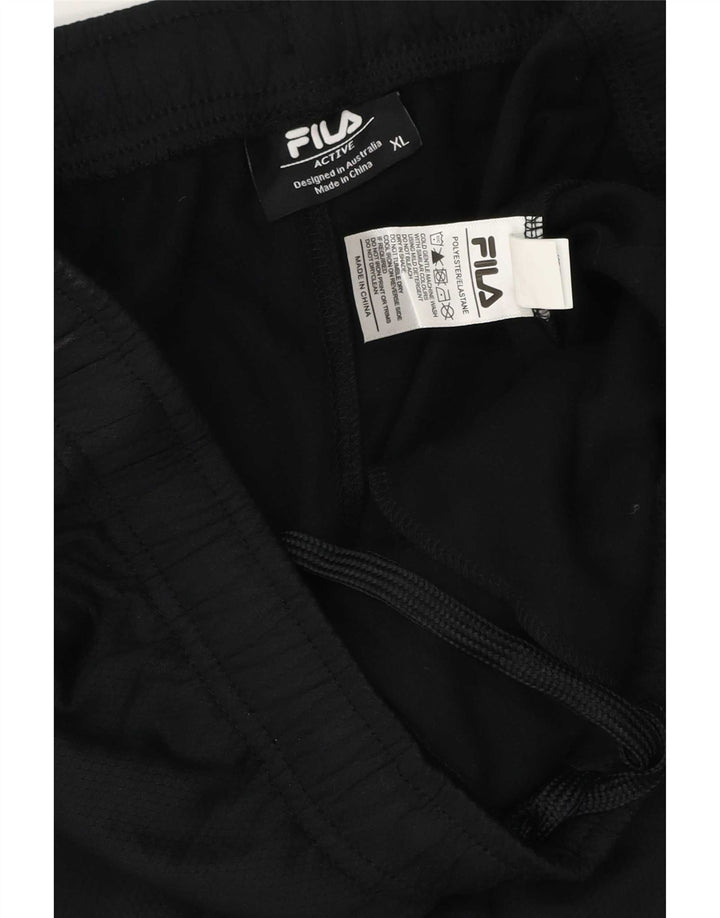 Fila Pantalón Chándal Hombre XL Poliéster Negro
