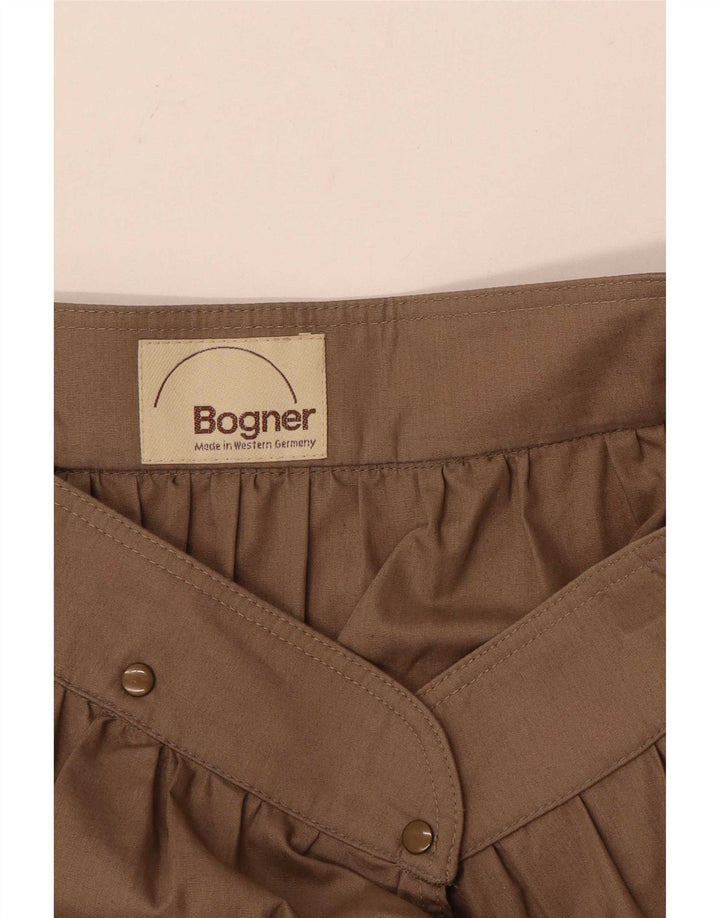 Bogner Falda Cruzada Mujer W30 Marrón Medio