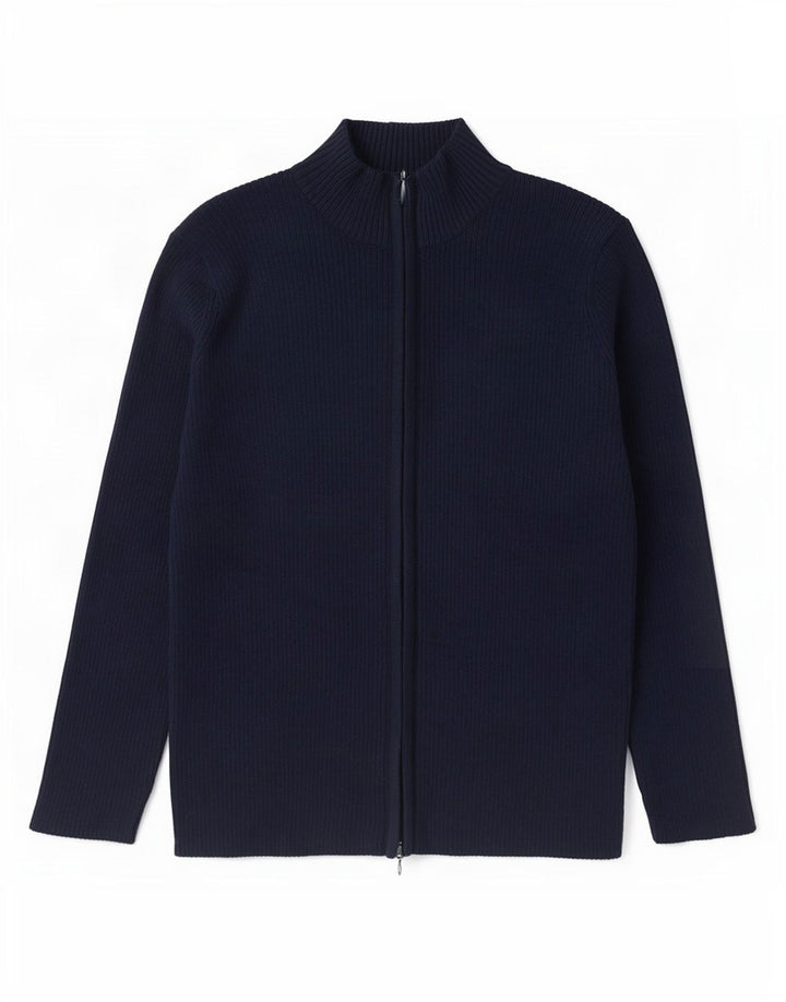 Russell Athletic Suéter tipo cárdigan extragrande para mujer UK 10 Small Azul marino