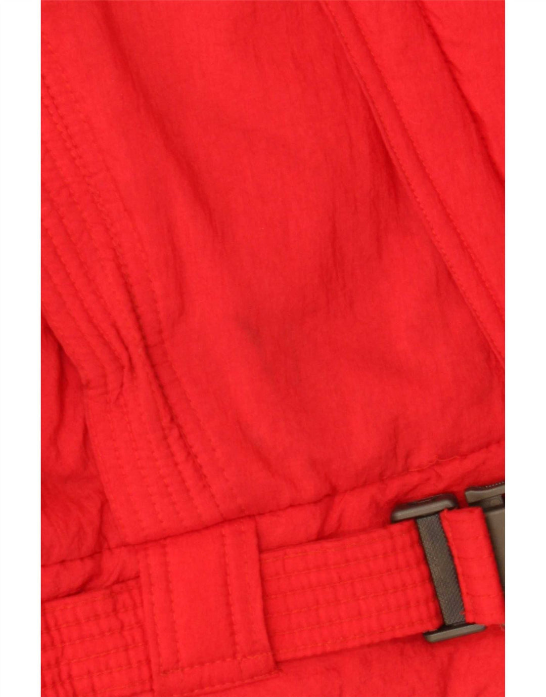 Vintage mujer chaqueta acolchada Reino Unido 18 XL rojo