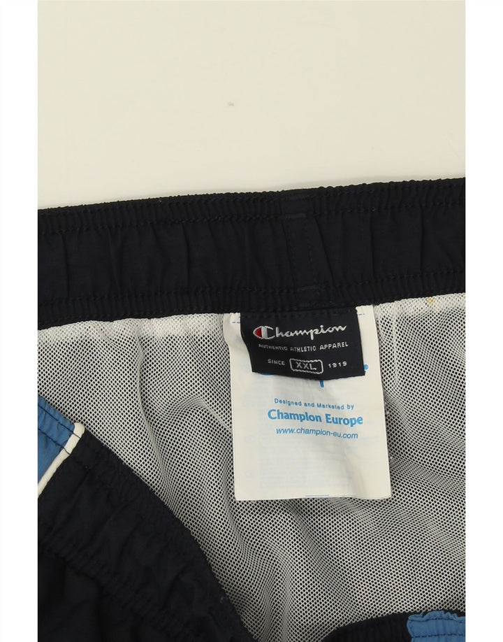 Champion Bañador Hombre 2XL Azul Marino Colorblock Poliamida