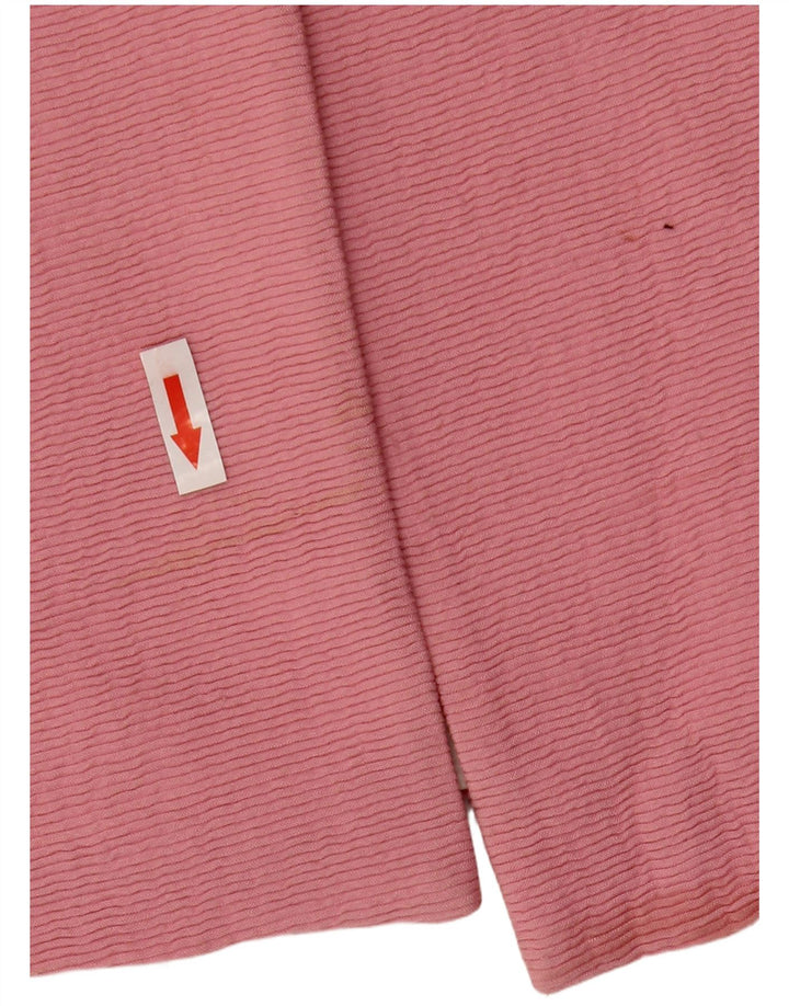 Zara Mujer Abrigo UK 10 Small Viscosa Rosa