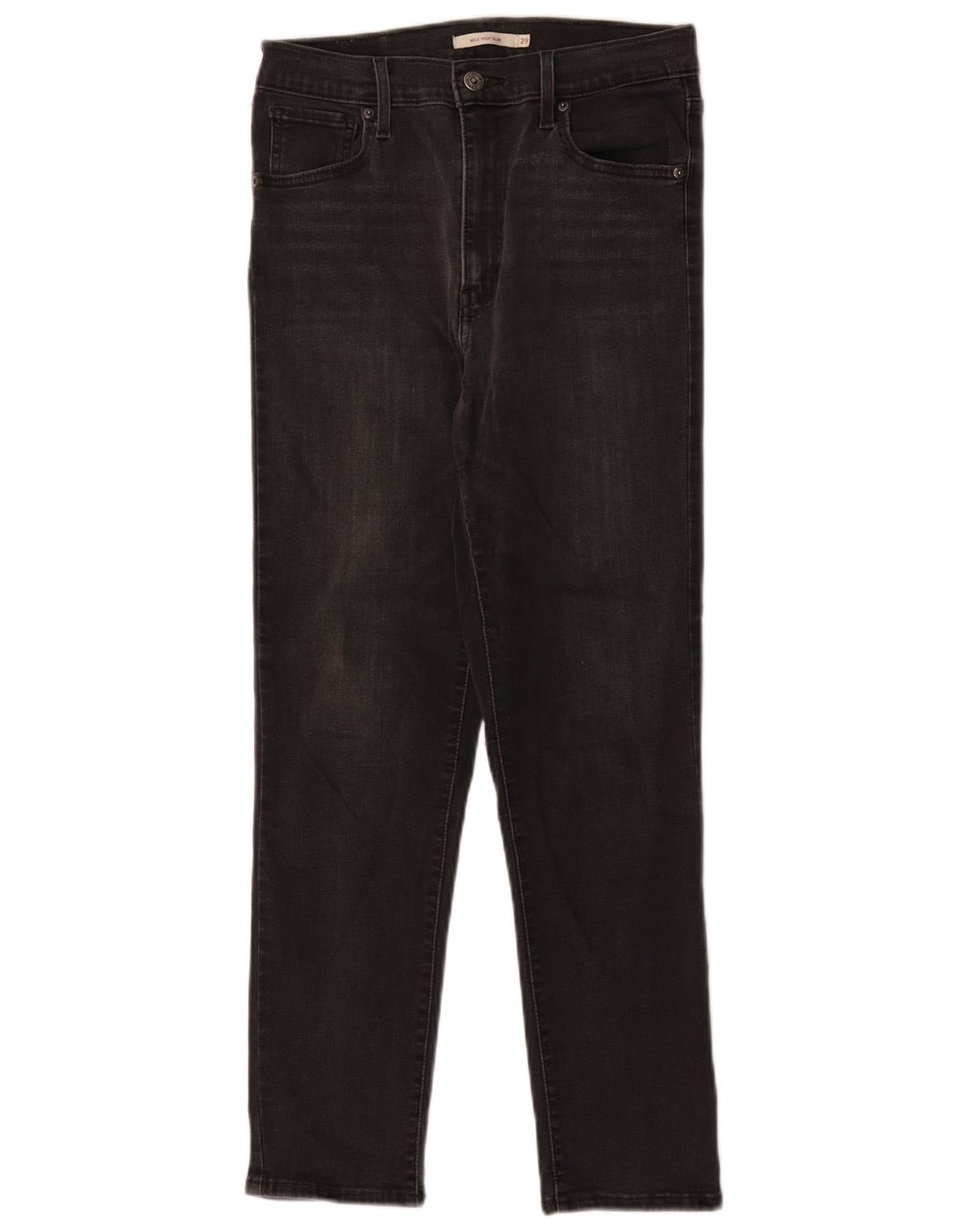 Vaqueros Levi's Mile High Slim para mujer W29 L26 Algodón negro