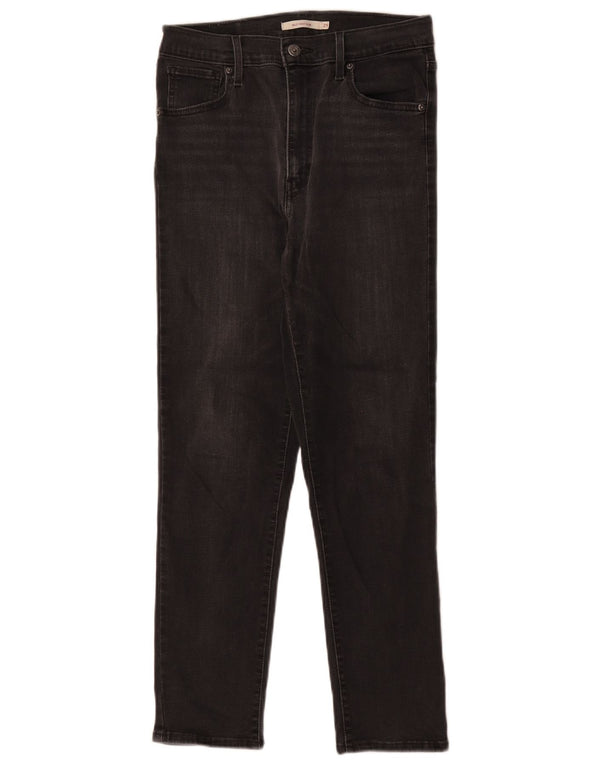Vaqueros Levi's Mile High Slim para mujer W29 L26 Algodón negro