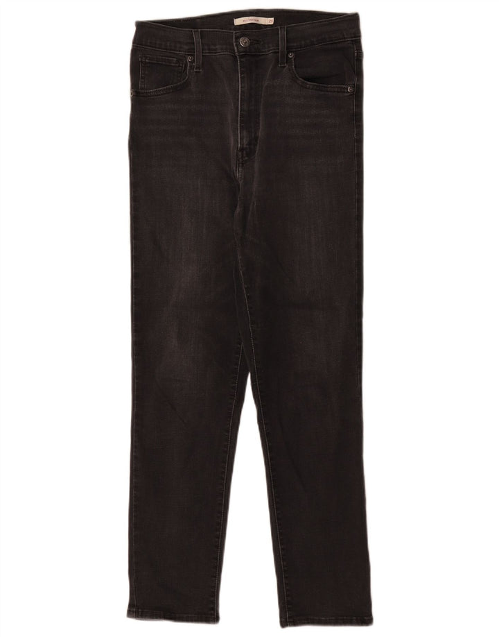 Vaqueros Levi's Mile High Slim para mujer W29 L26 Algodón negro