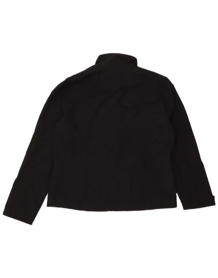 Adidas - Chaqueta de chándal para mujer, talla 40, talla mediana, poliéster negro