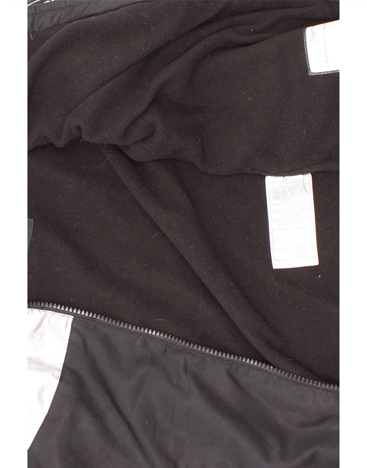 Dkny Chaqueta cortavientos estampada para niños 7-8 años Pequeña, color negro