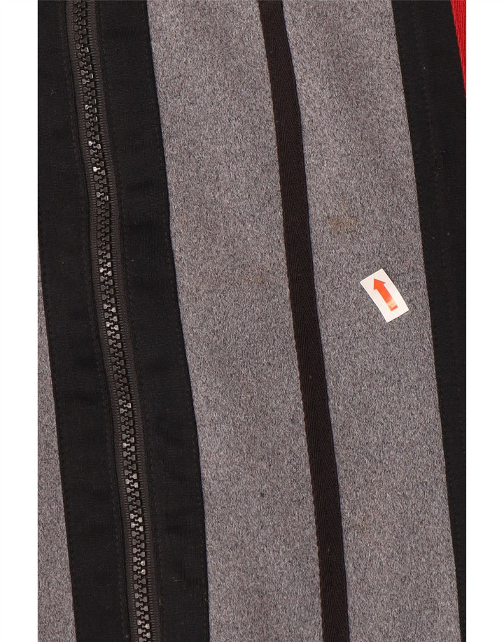 LOTTO Chándal completo con gráfico para hombre, poliéster color block, pequeño, negro