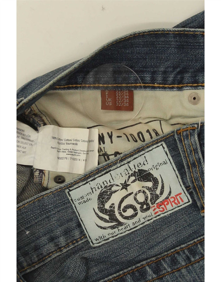 Vaqueros rectos para hombre Esprit W32 L34 Algodón azul